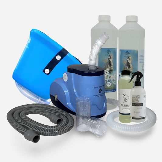 EquiEasyNeb Starter Set für Maskeninhalation für Pferde | PEGASALT