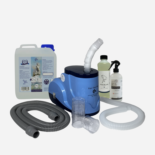 EquiEasyNeb kleines Starter Set für Solekammer für Pferde | PEGASALT